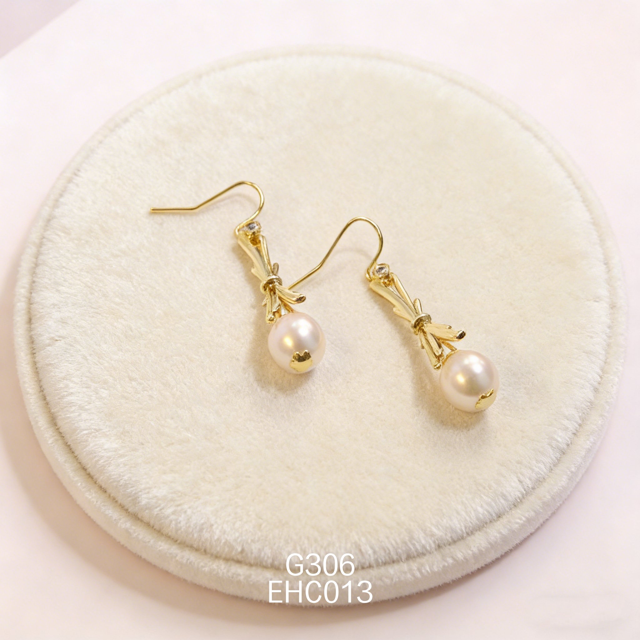 电分色日本珠耳环