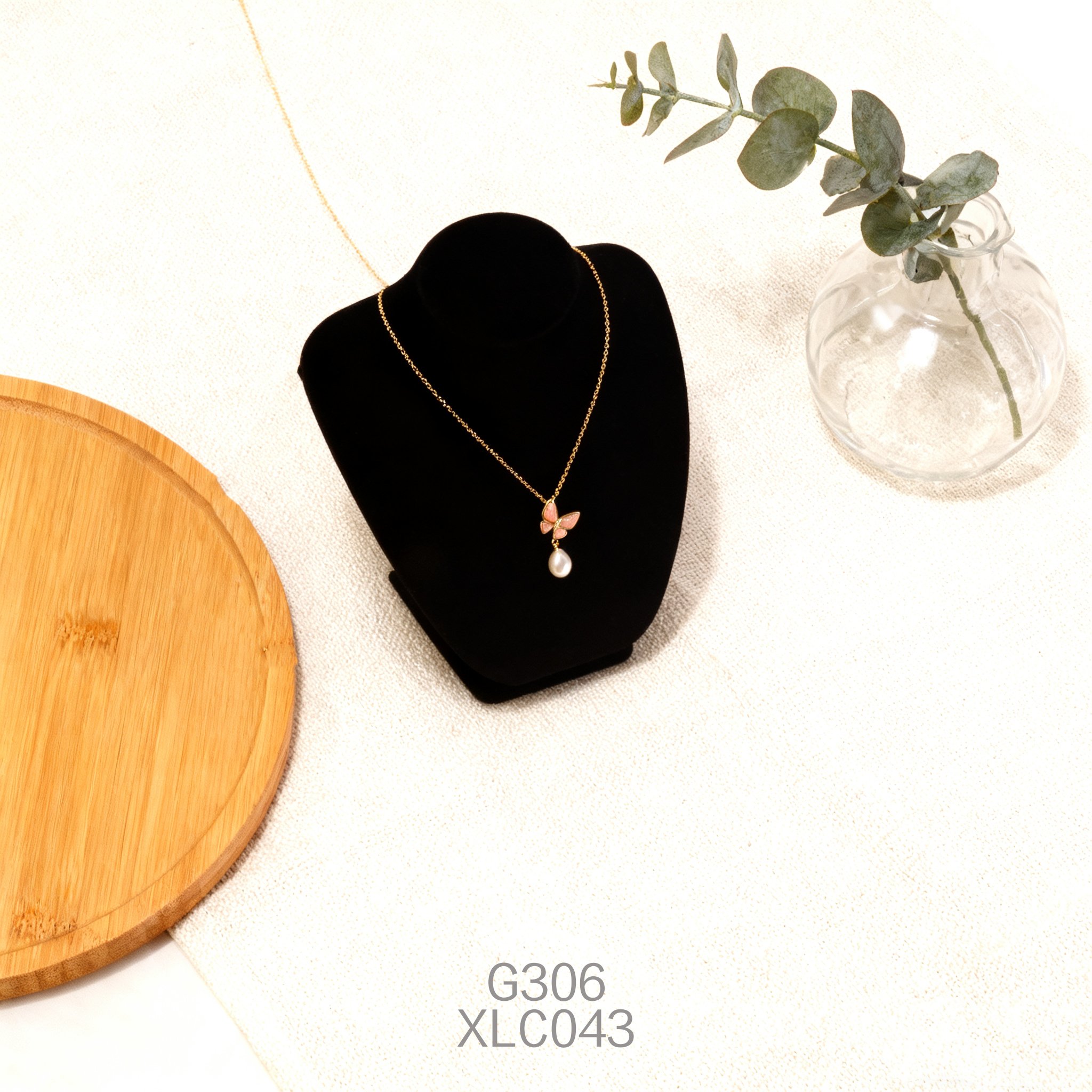 电镀黄金珍珠女皇贝项链